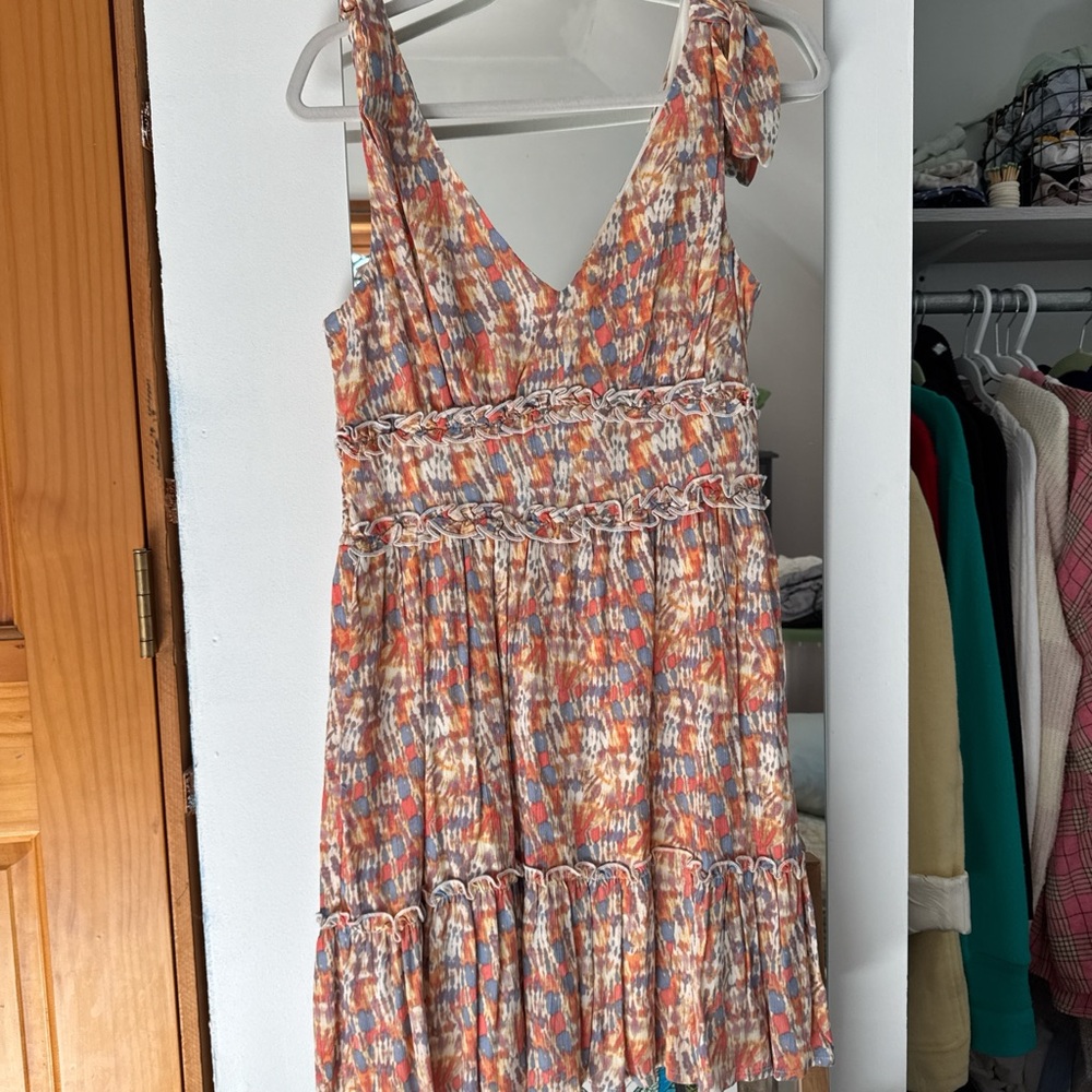 Multicolor Mini Dress